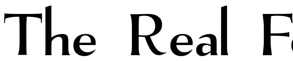 the-real-font font family download free