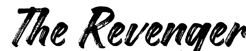 The-Revengers-Texture font family download free