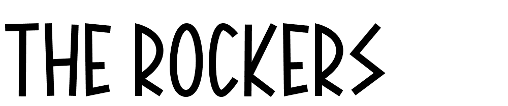 The-Rockers font family download free