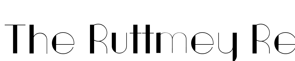 The-Ruttmey-Regular font family download free