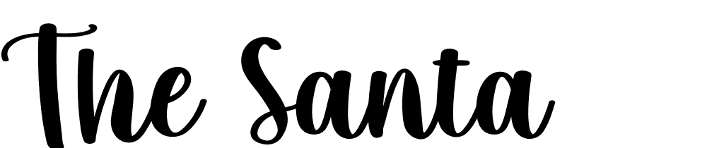 The-Santa font family download free