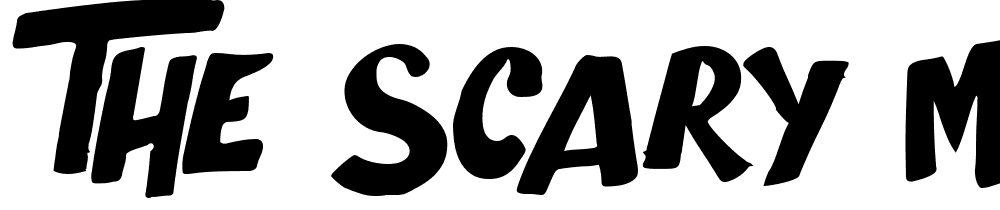 the_scary_movie font family download free