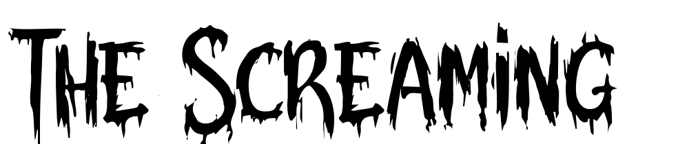 the_screaming font family download free