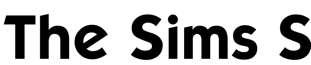 The-Sims-Sans-Bold font family download free