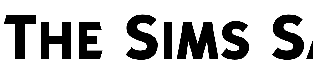 The-Sims-Sans-SC-Bold font family download free