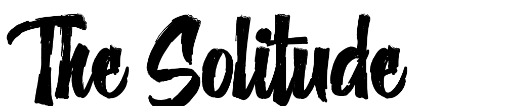 The-Solitude font family download free