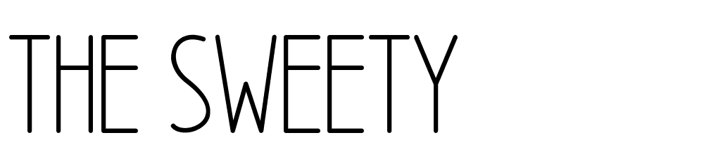 THE-SWEETY font family download free