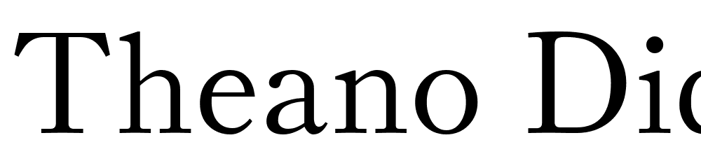 theano-didot font family download free