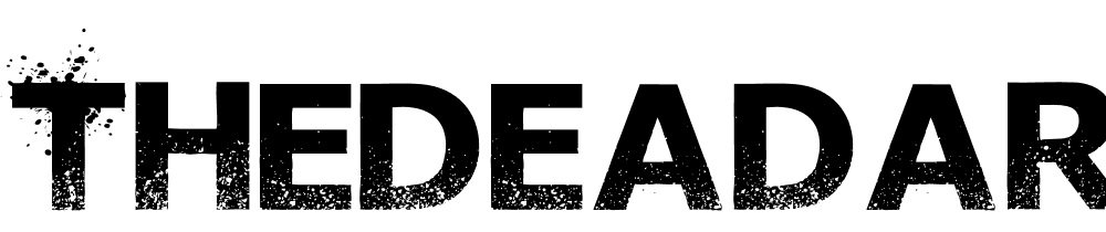 thedeadarecoming font family download free