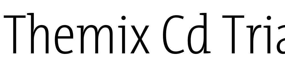 TheMix-Cd-Trial-ExtraLight font family download free