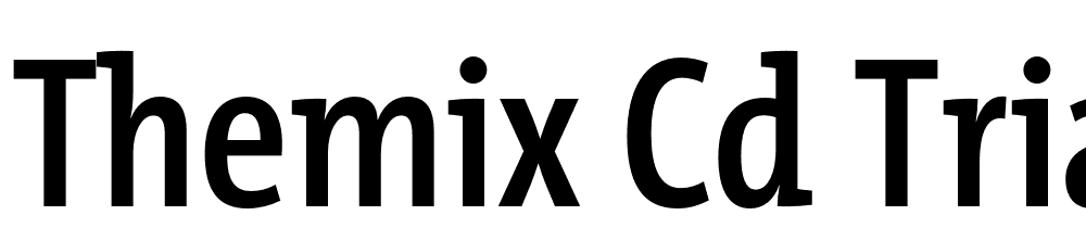 TheMix-Cd-Trial-SemiBold font family download free