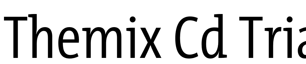 TheMix-Cd-Trial-SemiLight font family download free