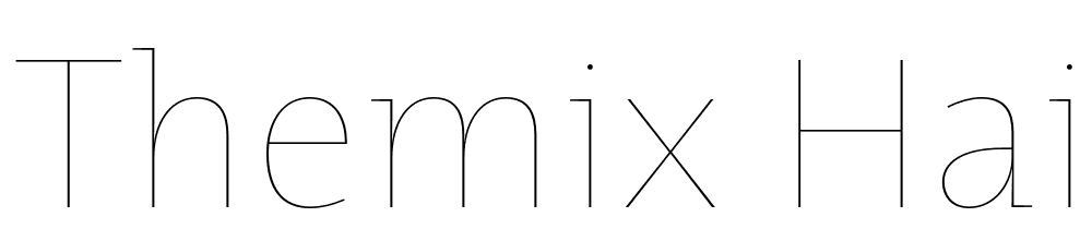 TheMix-Hair-Trial-H10 font family download free