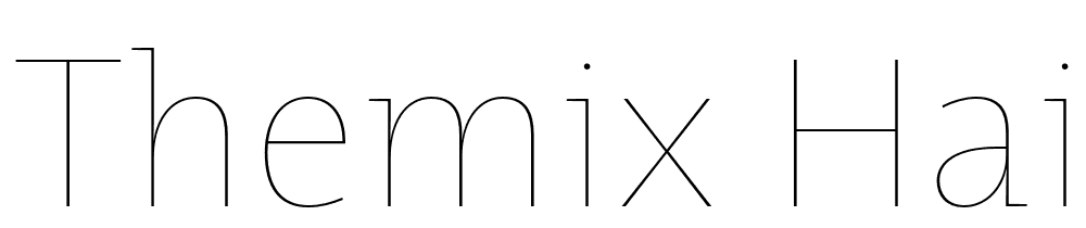 TheMix-Hair-Trial-H13 font family download free