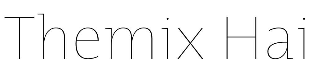 TheMix-Hair-Trial-H16 font family download free