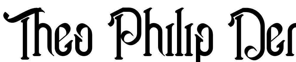 Theo-Philip-Demo font family download free