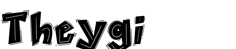 THEYGI font family download free