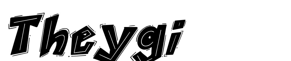 theygi font family download free