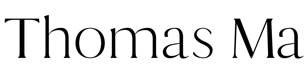 Thomas-Mag-Regular font family download free