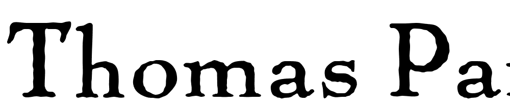 Thomas-Paine font family download free