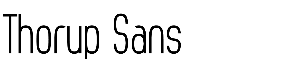 thorup_sans font family download free