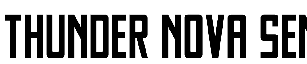 Thunder-Nova-Semi-Bold font family download free