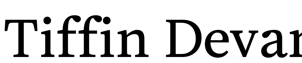 Tiffin-Devanagari-Book font family download free