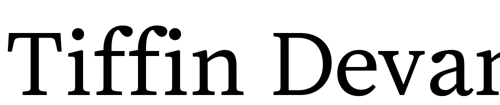 Tiffin-Devanagari-Light font family download free