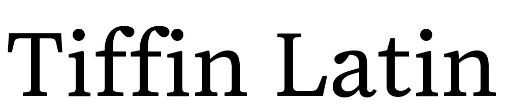 Tiffin-Latin-VF-Light font family download free