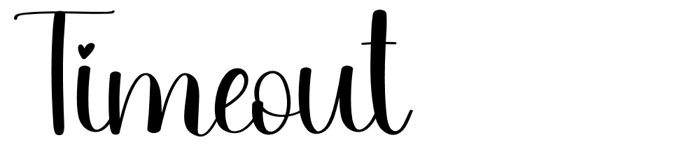 Timeout font family download free