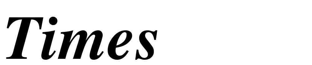 Times font family download free