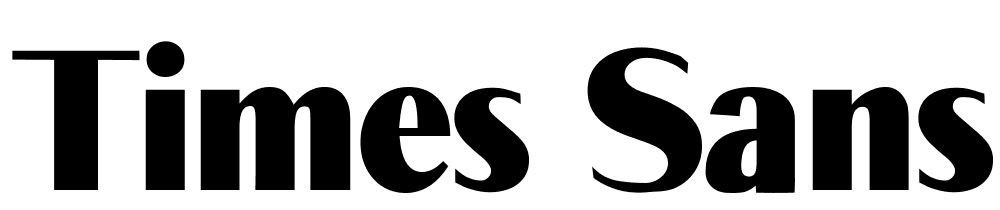 times-sans font family download free