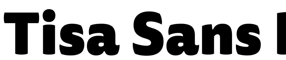 Tisa-Sans-Pro-Black-Italic font family download free