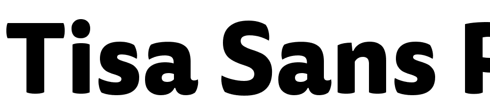 Tisa-Sans-Pro-Extra-Bold font family download free