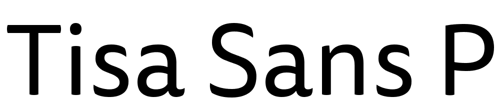 Tisa Sans Pro font family download free