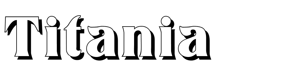 titania font family download free