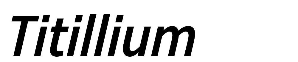 titillium font family download free