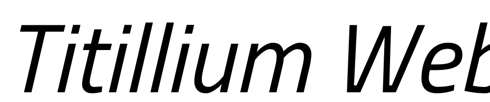 Titillium-Web-Italic font family download free