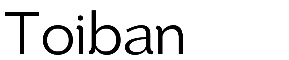 Toiban font family download free