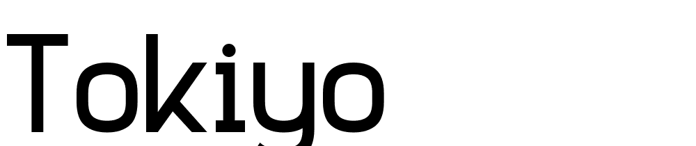 tokiyo font family download free