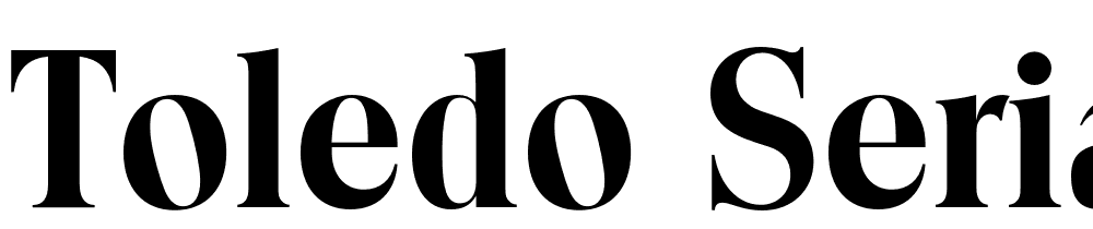 Toledo Serial font family download free