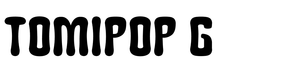 tomipop_g font family download free