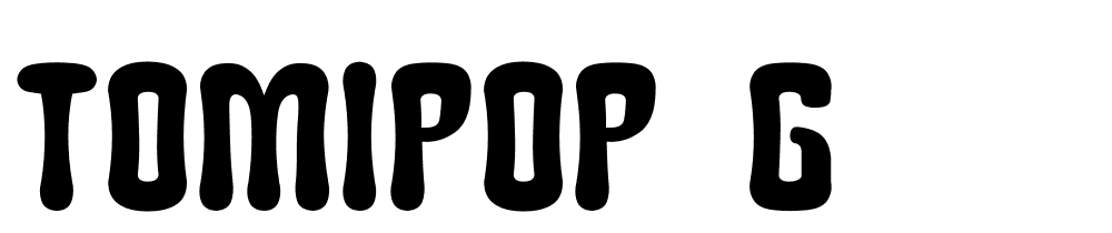 Tomipop__G font family download free