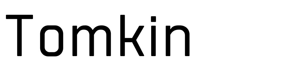 Tomkin font family download free