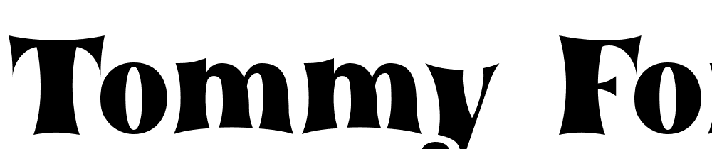 tommy-font-Regular font family download free