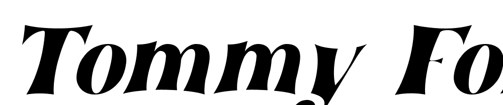 tommy-font-thin-Italic font family download free