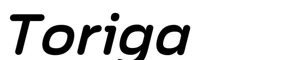 Toriga font family download free