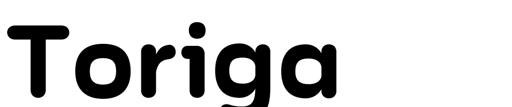 Toriga font family download free