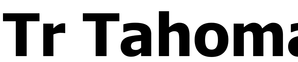 tr-tahoma font family download free