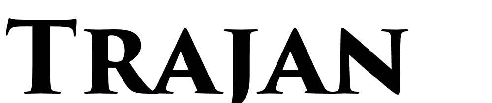 Trajan font family download free